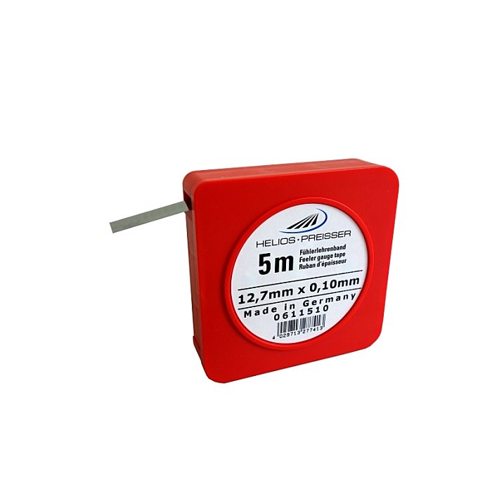 HaWe Fühlerlehrenband 0,10mm - 5m Länge 13mm Breite