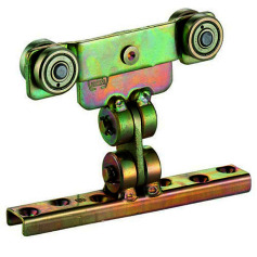 Woelm HELM 500 trolley double joint, galvanized, yellow 059123