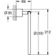 GROHE Handtuchring Atrio 40887 warm sunset 40887DA0 Náhled