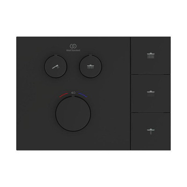 IS Brausetherm. UP CTherm Navigo Solos Silk Black A7894XG