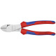 Knipex High Leverage Diagonal Cutter chrome plated with multi-component grips 200mm 74 05 200 Náhled