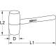 KS Tools D?ev?ná palice BRONZEplus, 2 700 g 963.2182 Náhled