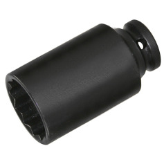 SW-Stahl IMPACT spanner socket, 1/2”, double hexagonal, 32 mm, deep 10192L