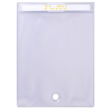 FACOM Polyvinyltasche, transparent, mit Klettverschluss BC.SACVE