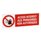FACOM Warnschild fuer Absperrpfosten EV.PP Náhled