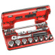 FACOM Steckschluessel-Set 3/8” D-Box 12-Kant JL.DBOX501 Náhled