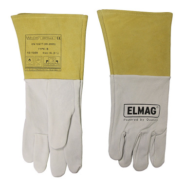 ELMAG Pětiprsté svářečské rukavice WELDAS 10-1009 XL 59152 ELMAG Pětiprsté svářečské rukavice WELDAS 10-1009 XL 59152