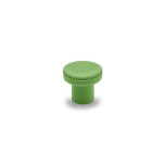 Ganter Rýhované knoflíky, plast GN 676-25-M6-GN Náhled Ganter Rýhované knoflíky, plast GN 676-25-M6-GN