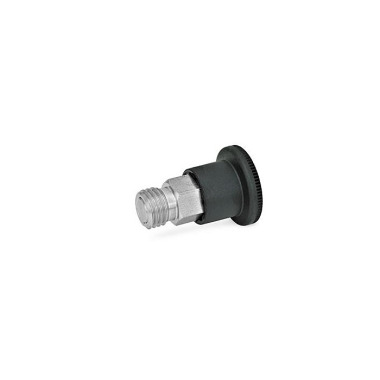 Ganter Mřížka, nerezová ocel / plastový knoflík GN 822.7-7-M12-C Ganter Mřížka, nerezová ocel / plastový knoflík GN 822.7-7-M12-C
