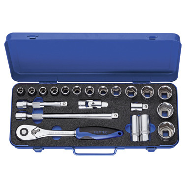 Heyco Socket set, 21 pcs. 50873301583