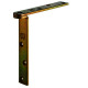 Woelm HELM 596 support bracket, galvanized, yellow, thread on side 059620 Thumbnail