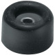 Dørbuffer D.40mm H.40mm gummigrå dyvelmontering 20 Thumbnail