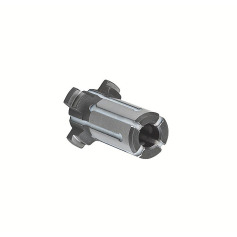 RÖHM Adaptermuffe, minimum diameter 11,5, version B - vulkaniseret 323791