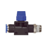 Riegler 3/2-vejs ventil »Blue Series«, stikforbindelse, R 1/8 a., SG Ø 6mm 110144