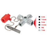 KS Tools Mini-kontaktskabsnøgle, 42mm 130.1010