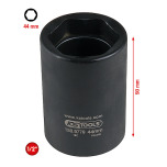 KS Tools 1/2 Bæreled-top til PSA, 44 mm 150.9779