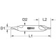 KS Tools HSS centreringsbor, 8 mm 330.1205 Thumbnail