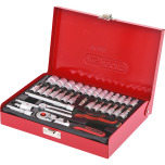 KS Tools 1/4 topnøglesæt, 33 dele 911.0833