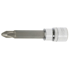 KS Tools 1/2 CHROMEplus bitstop, lang, PH4 918.1756