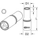 KS Tools 3/8” CHROMEplus sekskant-top, lang, 7/8 918.3707 Thumbnail