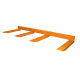 BAUER Langgodstravers LGT 3.5, malet, RAL 2000 gul-orange 4512-23-0000-2000 Thumbnail
