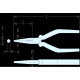 FACOM Flachrundzange SLS 200mm 185.20CPESLS Thumbnail