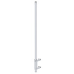 MUNK Exit side-rail retractable suitable for push-up extension ladders Attachment, straight left 19101