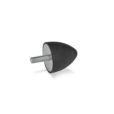 Ganter Stop buffer, stål GN 353-35-40-M8-S-70