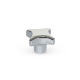 Ganter Krydsgreb i rustfrit stål, materiale nr. 1.4408 (A4) GN 6335-A4-63-M12-E-PL