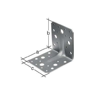 GAH Alberts Schwerlastwinkelverbinder 70x70xmm Anz.Löcher2/16 S.2 