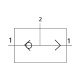 Riegler ODER-Ventil, 3 x G 1/8 Aluminium 106703 Miniaturbild