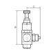Riegler Kleinstdruckregler, Schnellverschr.G 1/8, Schl. 6/4 107040 Miniaturbild