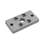 Riegler Front- oder Bodenflansch, ISO 21287, UNITOP, Kolben-Ø 25 156785