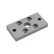 Riegler Front- oder Bodenflansch, ISO 21287, UNITOP, Kolben-Ø 25 156785