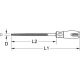 KS Tools BERYLLIUMplus Rundfeile Hieb 3  962.7202 Miniaturbild