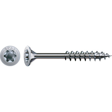 SPAX Universalschraube, 3,5 x 50 mm, 500 Stück, Teilgewinde, Senkkopf, T-STAR plus T20, 4CUT, WIROX 0191010350505 SPAX Universalschraube, 3,5 x 50 mm, 500 Stück, Teilgewinde, Senkkopf, T-STAR plus T20, 4CUT, WIROX 0191010350505