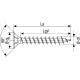 SPAX Universalschraube, 2,5 x 25 mm, 1000 Stück, Vollgewinde, Senkkopf, Kreuzschlitz Z1, S-Spitze, YELLOX 1081020250255 Miniaturbild SPAX Universalschraube, 2,5 x 25 mm, 1000 Stück, Vollgewinde, Senkkopf, Kreuzschlitz Z1, S-Spitze, YELLOX 1081020250255 Miniaturbild