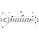 SPAX Universalschraube, 3 x 12 mm, 1000 Stück, Vollgewinde, Senkkopf, Kreuzschlitz Z1, S-Spitze, YELLOX 0321020300125 Miniaturbild SPAX Universalschraube, 3 x 12 mm, 1000 Stück, Vollgewinde, Senkkopf, Kreuzschlitz Z1, S-Spitze, YELLOX 0321020300125 Miniaturbild