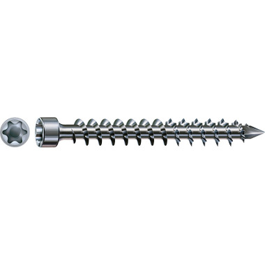 SPAX IN.FORCE, 8 x 260 mm, 50 Stück, Vollgewinde, Zylinderkopf, T-STAR plus T40, CUT-Spitze, WIROX 1221010802605 SPAX IN.FORCE, 8 x 260 mm, 50 Stück, Vollgewinde, Zylinderkopf, T-STAR plus T40, CUT-Spitze, WIROX 1221010802605