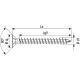 SPAX Edelstahlschraube, 10 x 220 mm, 50 Stück, Vollgewinde, Senkkopf, T-STAR plus T50, CUT-Spitze, Edelstahl rostfrei A4 1208001002205 Miniaturbild SPAX Edelstahlschraube, 10 x 220 mm, 50 Stück, Vollgewinde, Senkkopf, T-STAR plus T50, CUT-Spitze, Edelstahl rostfrei A4 1208001002205 Miniaturbild