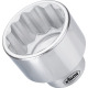 Vigor Double hexagon socket wrench insert - external double hexagon profile - 55 V3376 Thumbnail