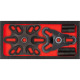 Vigor 2-component soft foam insert, with empty compartment V5009 Thumbnail