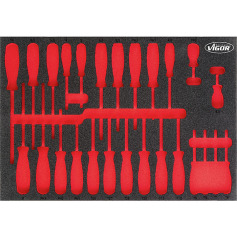Vigor Soft foam insert, empty V4501