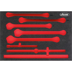 Vigor Soft foam insert, empty V4505