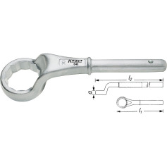HAZET pull ring spanner 640-100