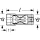 HAZET Spark plug socket insert 880KF Thumbnail