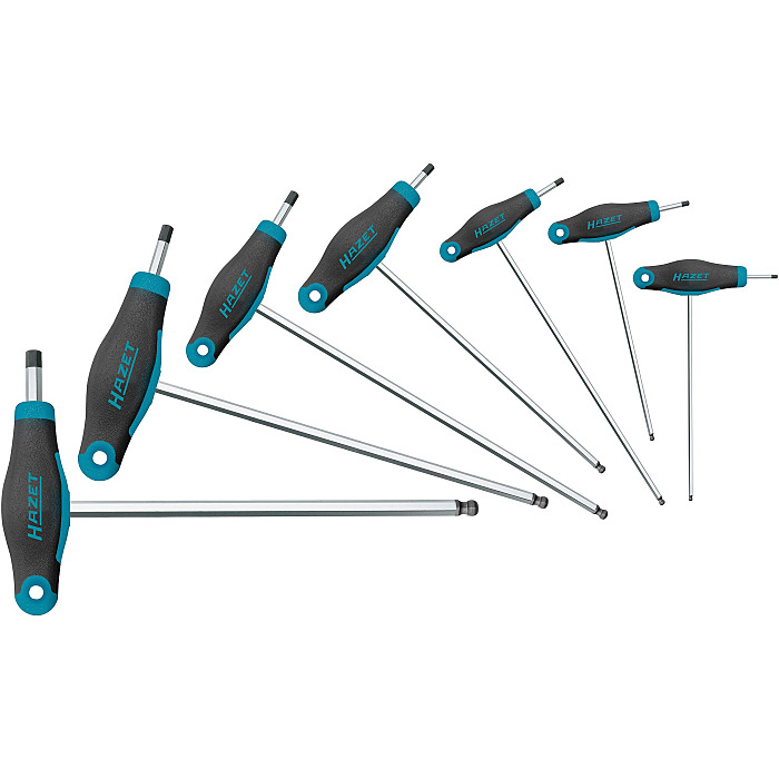 HAZET Screwdriver set IMBUS with T-handle - Number of tools: 7