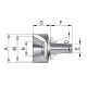 RÖHM Interchangeable inserts for live centering points, size 110, B 308632 Thumbnail