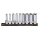 Sonic Bit socket TX-E 1/2’’, set on rail 9 pieces 300903 Thumbnail