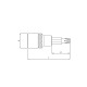 Sonic Bit socket ribe 1/4’’, M4 8193704 Thumbnail